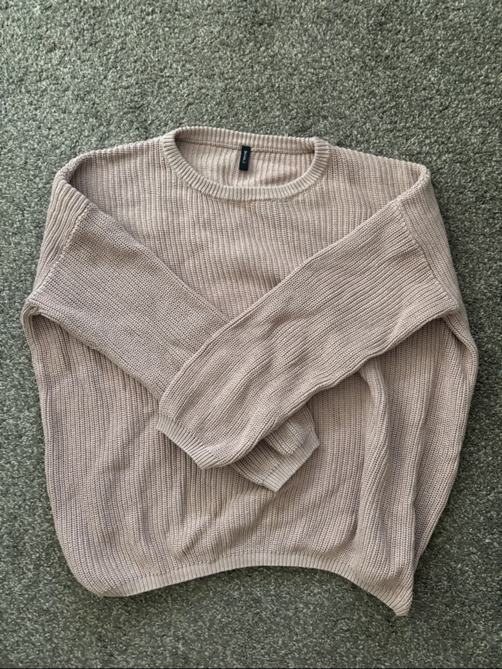 Belani J. Light Mauve Knit Sweater
